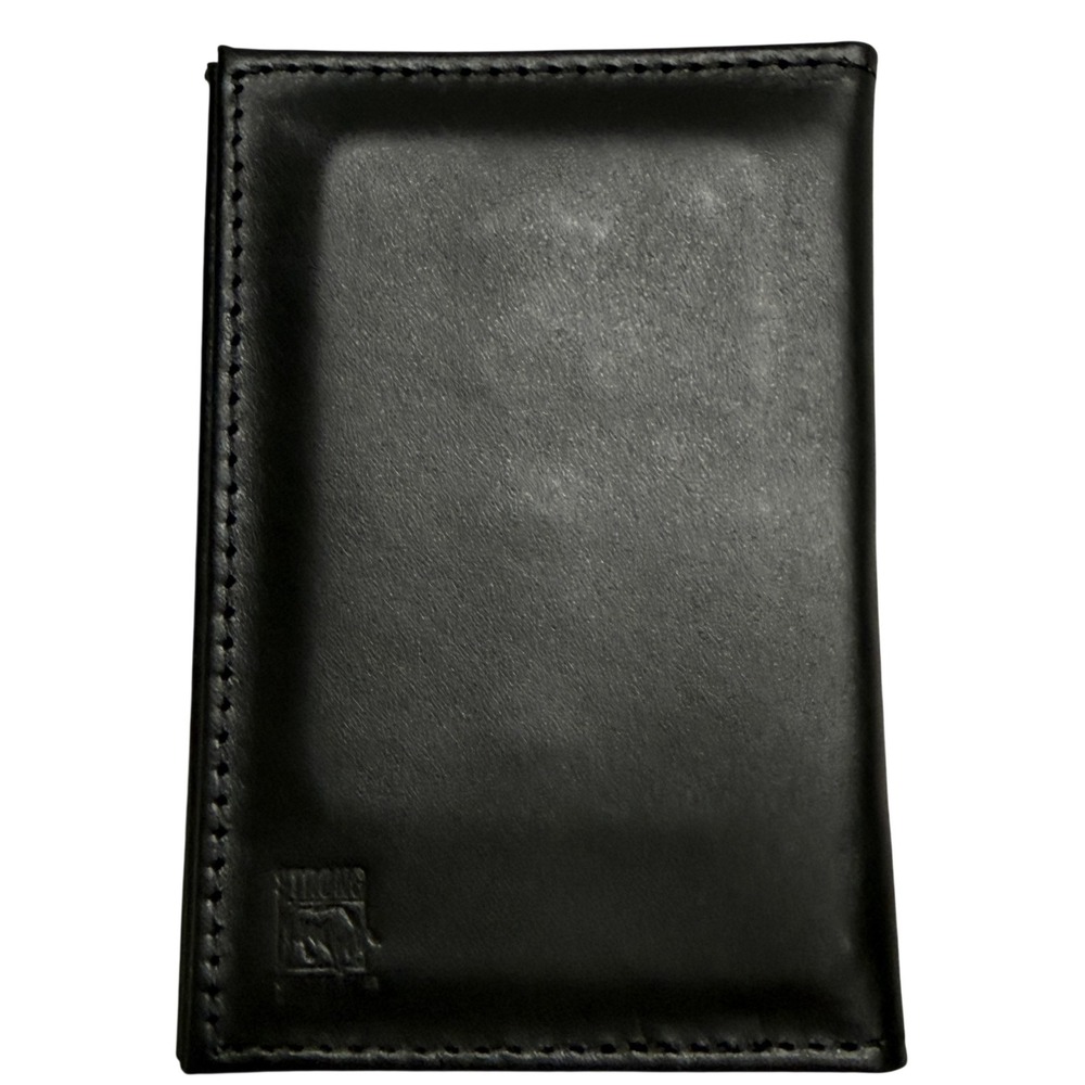 Strong Badge Case ID Wallet Model 6785P Black Leather Recessed Shield Holder